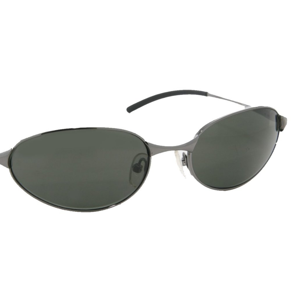 NWT Tonga Oval Optical monel frame & polarized optical glass lens sunglasses